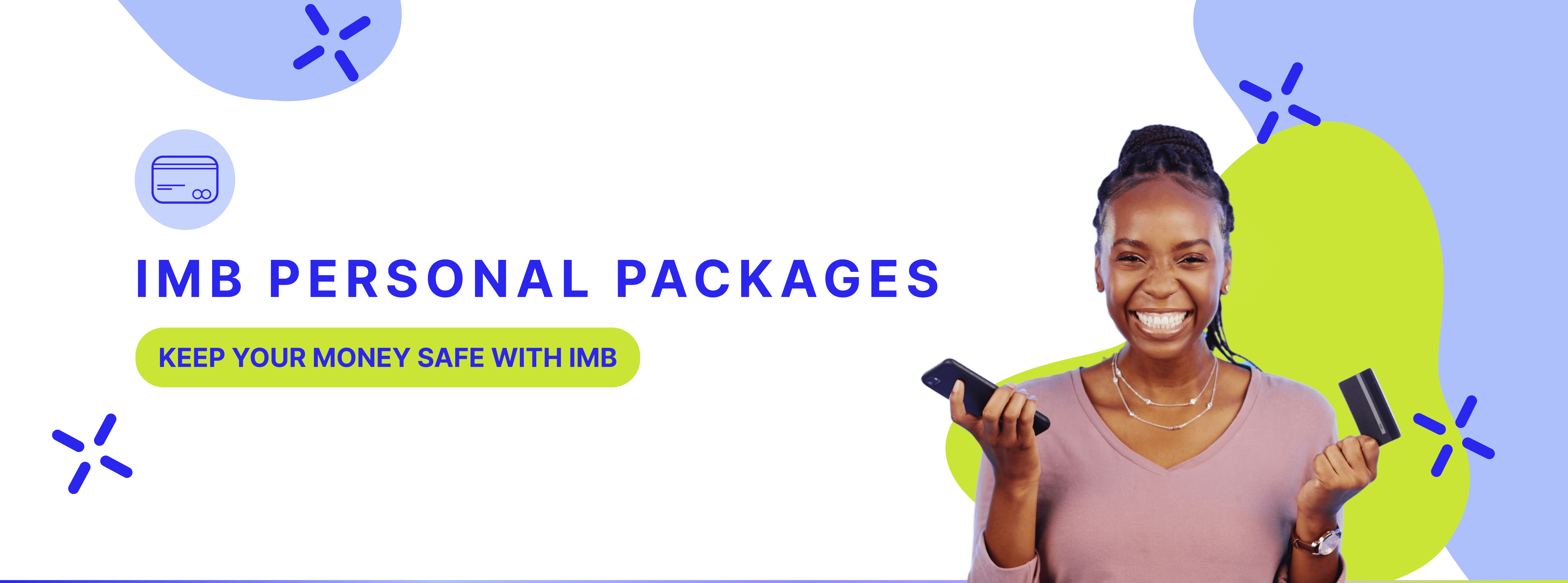 IMB Personal Packages_Lady with phone